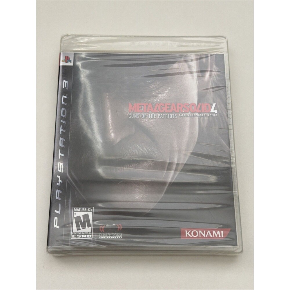 Konami Metal Gear Solid 4 Guns of the Patriots Online Dolby PS3 NTSC-U/C Sealed!
